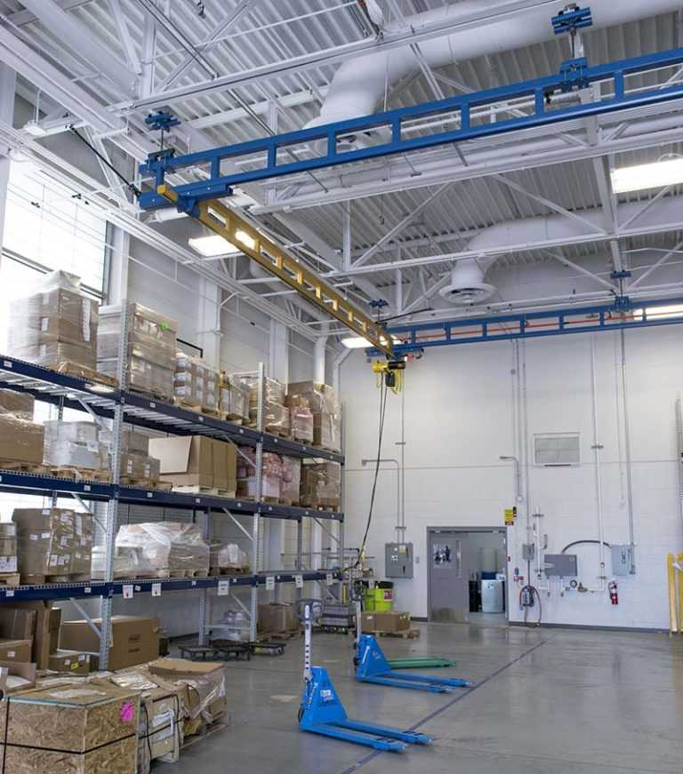 Gorbel Ceiling Mounted Bridge Workstation Crane