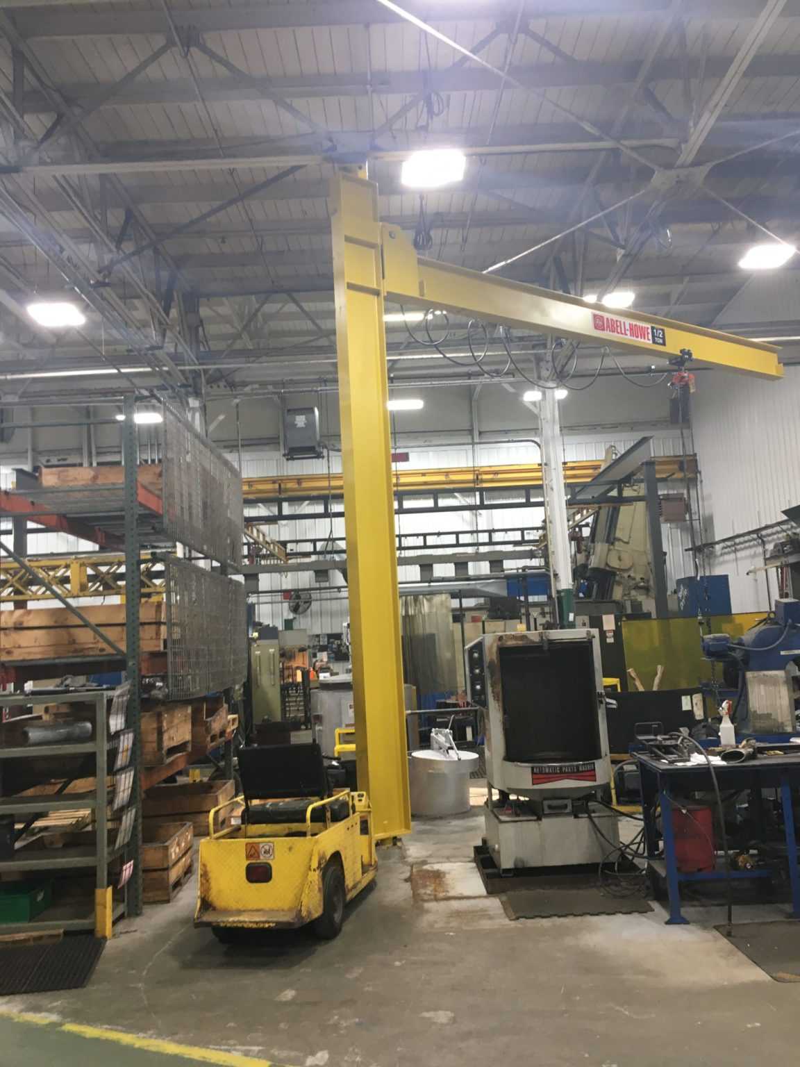AbellHowe Mast Type Jib Crane