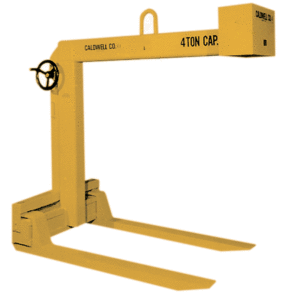 Caldwell STRONG-BAC Hand Wheel Adjustable Forks Pallet Lifter