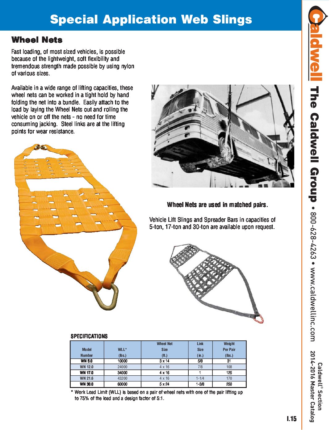 Caldwell Wheel Net Spread Sheet pdf