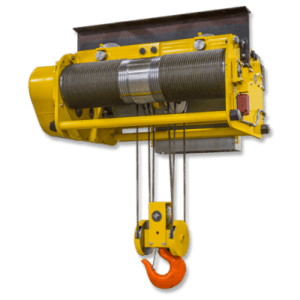 David Round LO-HED (Low Headroom) Wire Rope Hoist