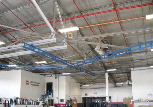 Fall Protection Systems - Tether Track Ceiling Mounted Monorails