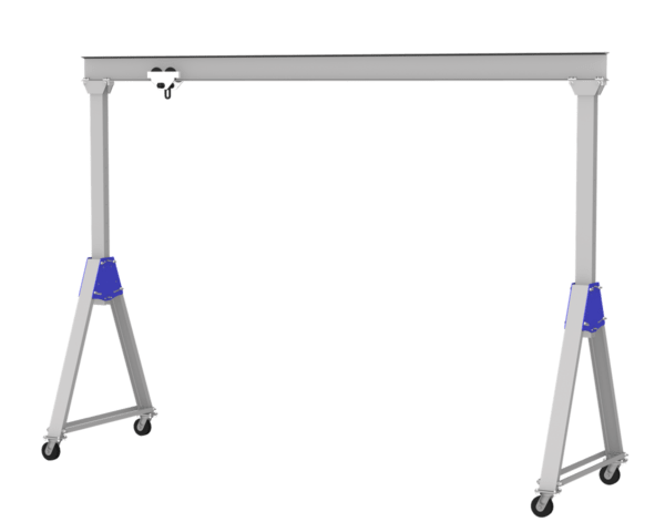 Gorbel Adjustable Height Aluminum Gantry Crane