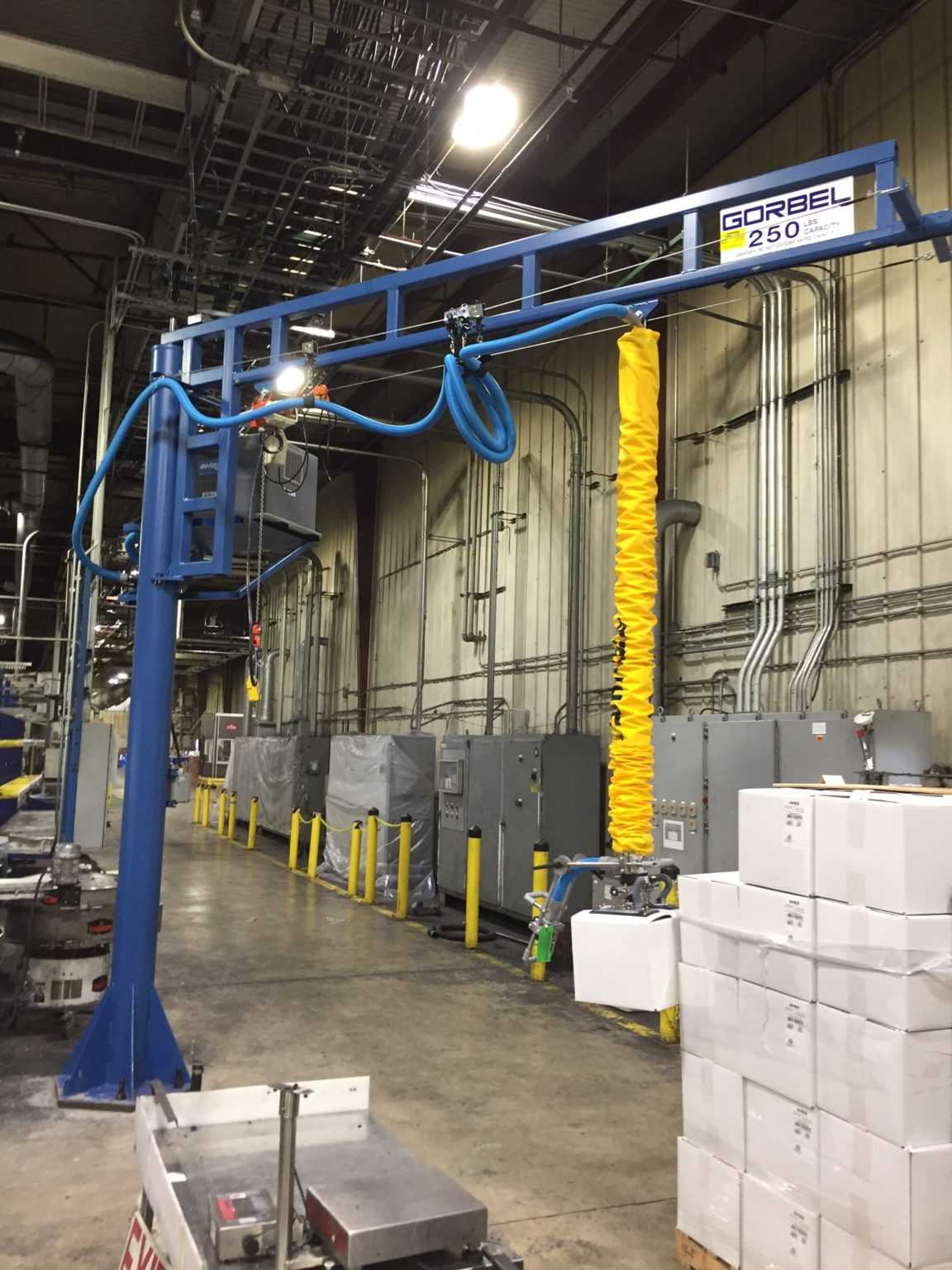 Gorbel Free Standing Workstation Jib Crane