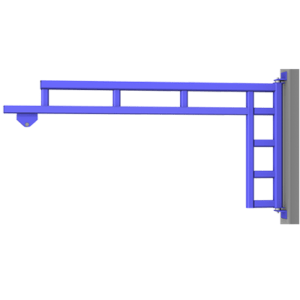 Gorbel Wall mounted workstation jib crane