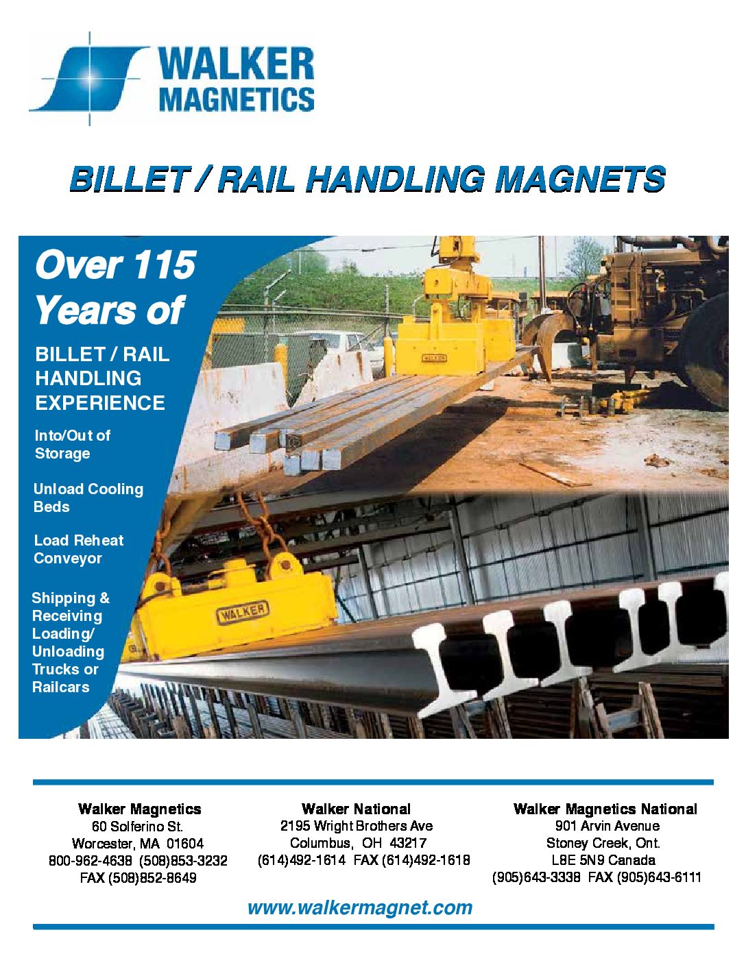 Walker Bi Polar Series Lifting Magnets Brochure pdf